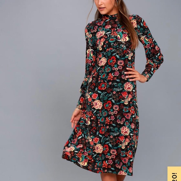 Lulu’s midi dress! Never worn! - Picture 1 of 4